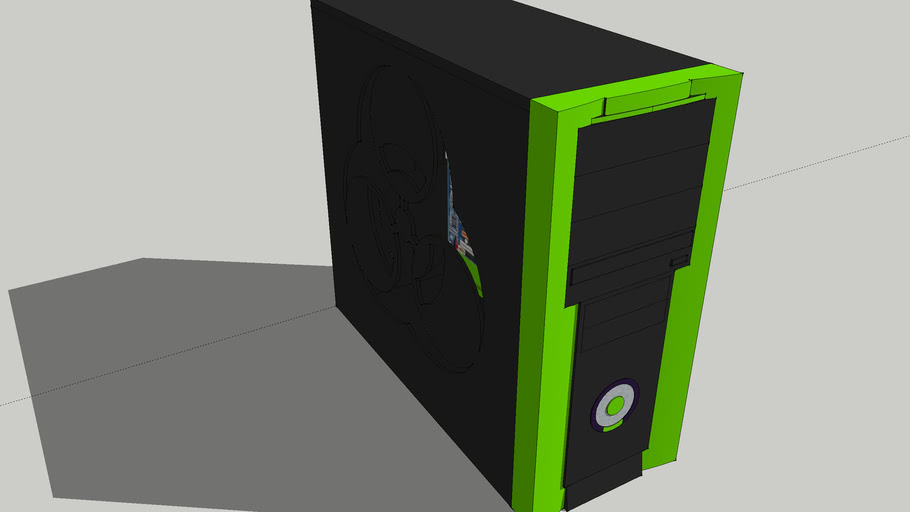 Desktop computer towers pc 3D Warehouse