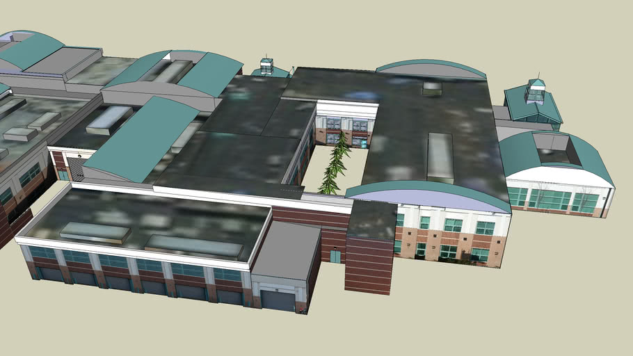 Middlesex County Vocational And Technical High Schools Perth Amboy Campus 3d Warehouse