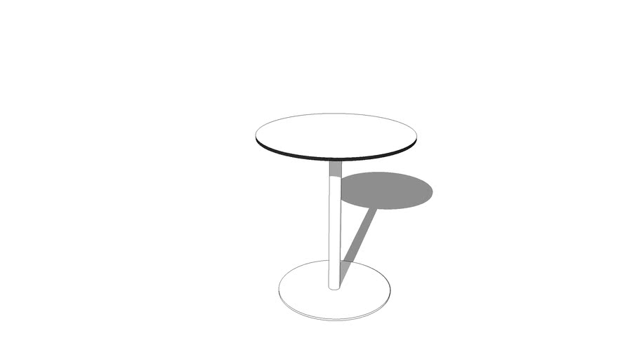 Mark Product Disc Pedestal Table, Revitcity Table Cafe