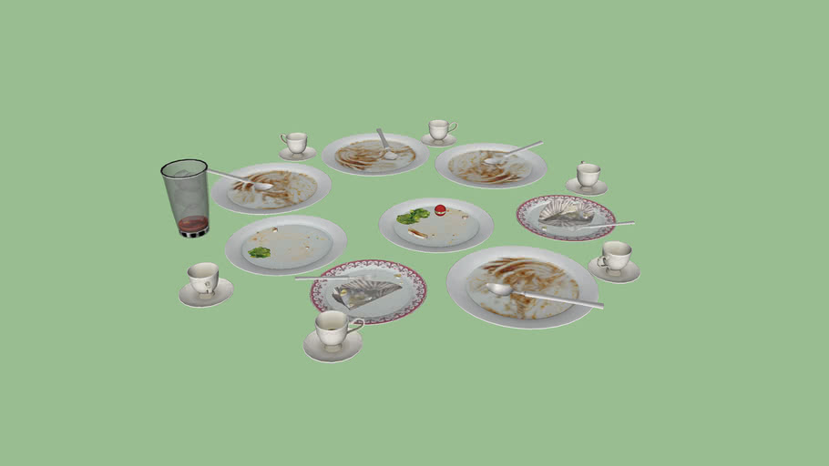Dishes 3D Warehouse