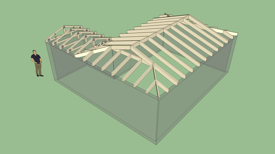 Truss and Rafter Roof