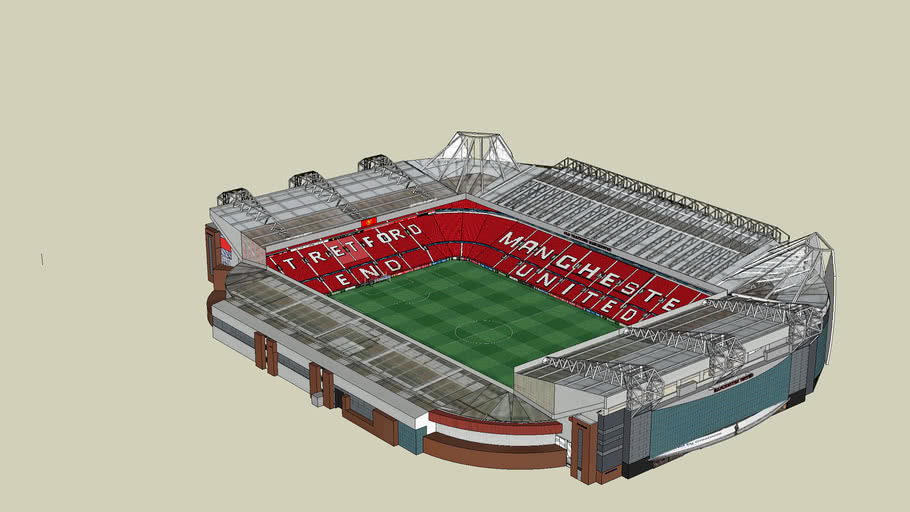 old trafford 3d