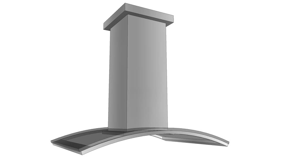 range hood mielle DA 5100 D 3D Warehouse