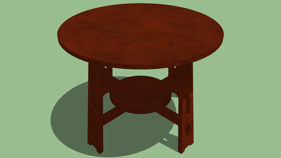 Stickley Round Table 3d Warehouse, Stickley Round Table