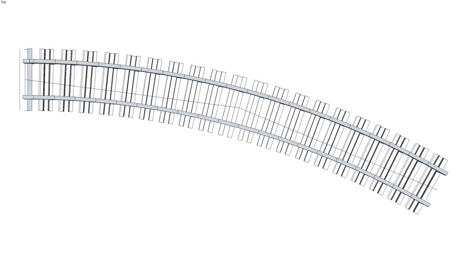 15' Radius Curve | 3D Warehouse