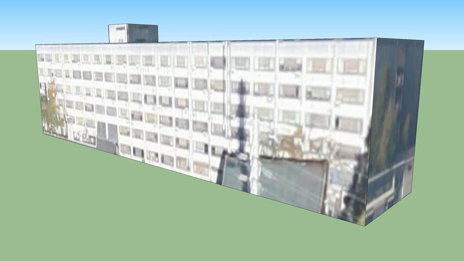 東京工業大学 大岡山キャンパス 大岡山南5号館 3d Warehouse