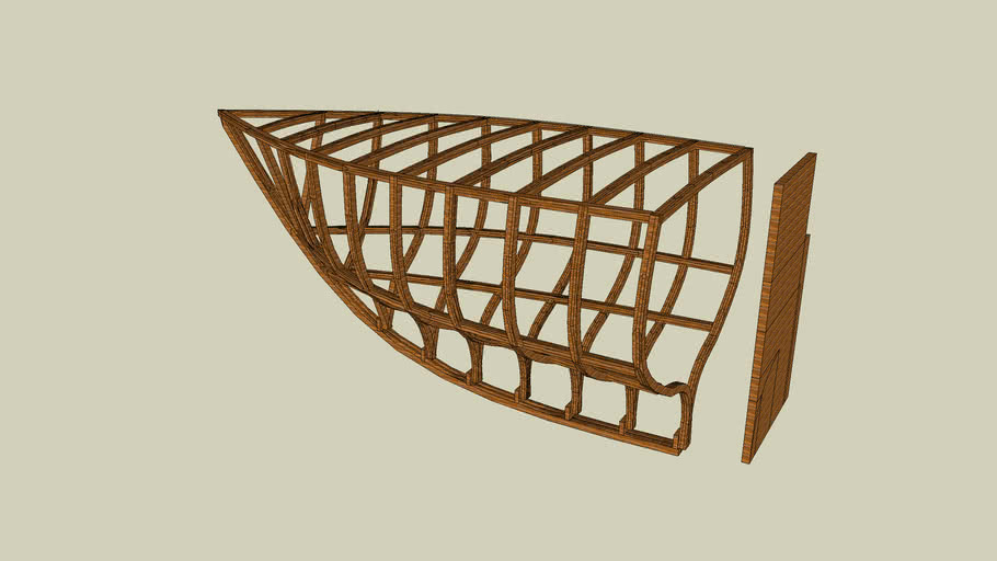 Boat Frame 3D Warehouse