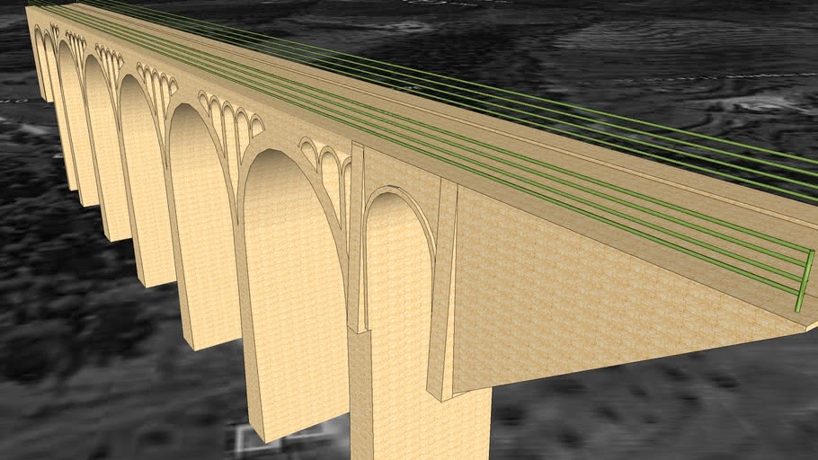 Puente de las Siete Lunas 3D Warehouse