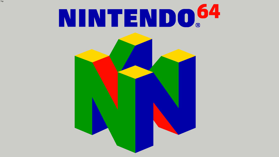 Nintendo 64 Logo | 3D Warehouse