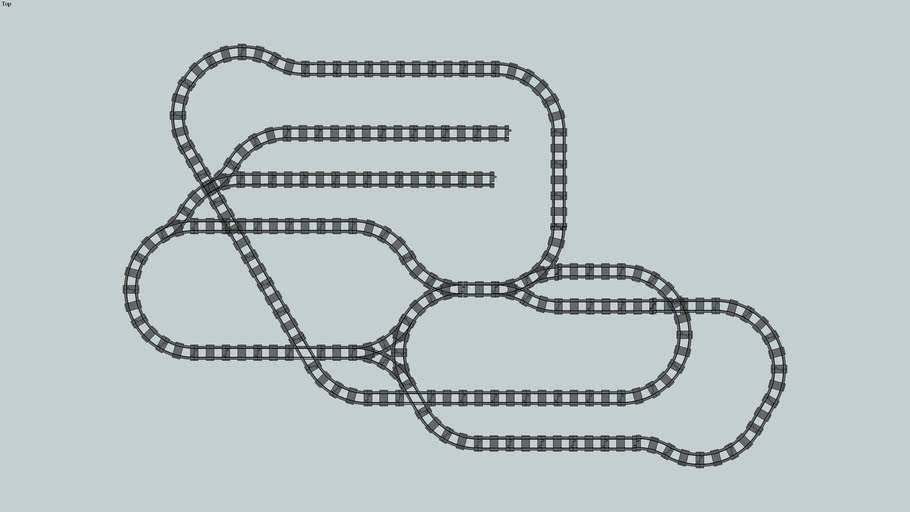 lego duplo train track layout