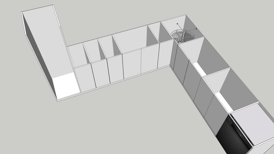 kitchen block 3D Warehouse