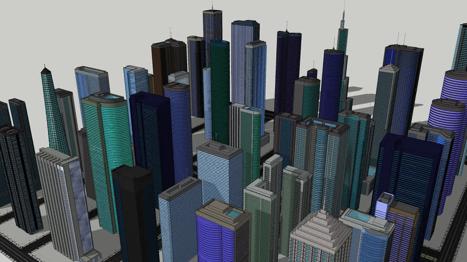 City | 3D Warehouse