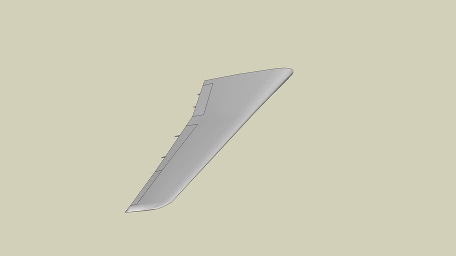 Aircraft wing 3D Warehouse