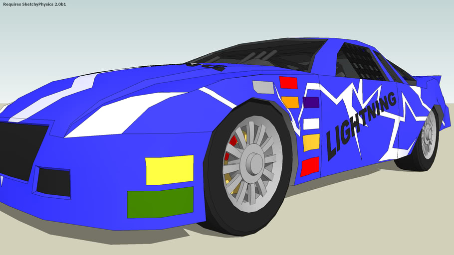 Hunter Racing Oval Champ (V2) 3D Warehouse