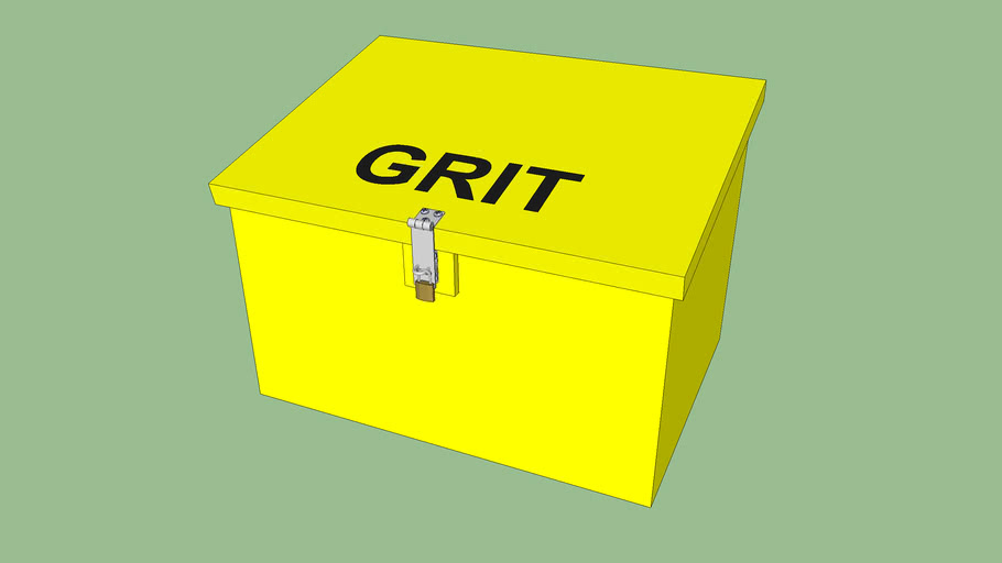 GRIT BIN 3D Warehouse