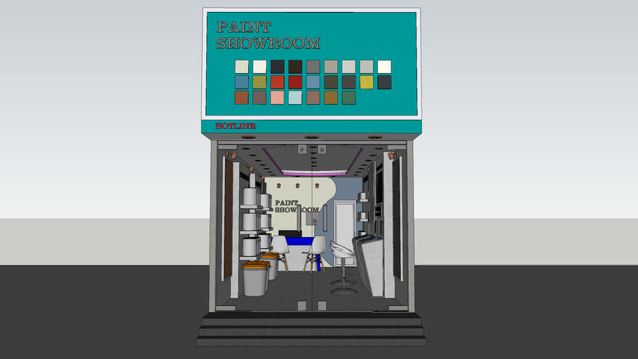 Paint Showroom 3D Warehouse