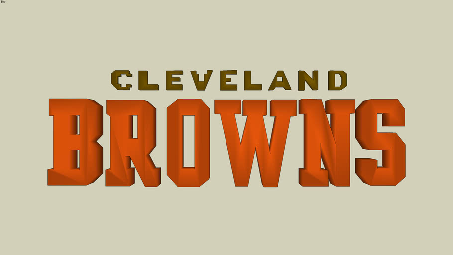 Cleveland Browns Logo 3d Warehouse