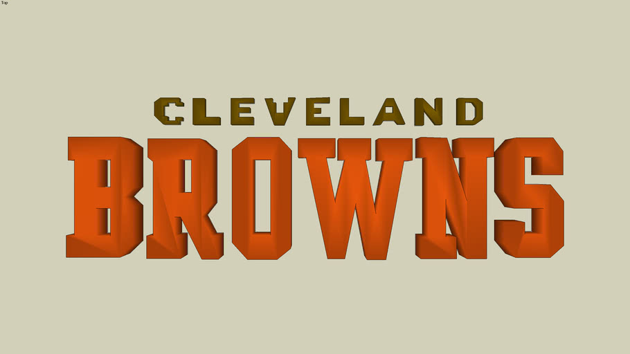 Cleveland Browns Logo | 3D Warehouse