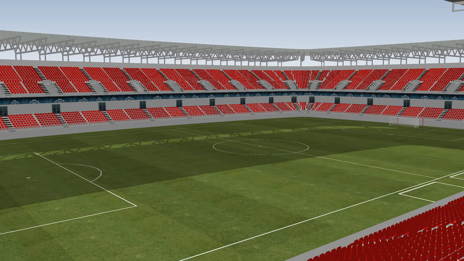 - Red Seat Stadium - | 3D Warehouse