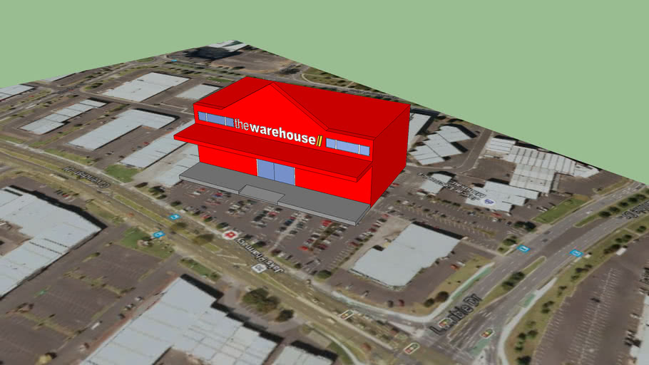 The Warehouse Manukau (New Zealand) 3D Warehouse