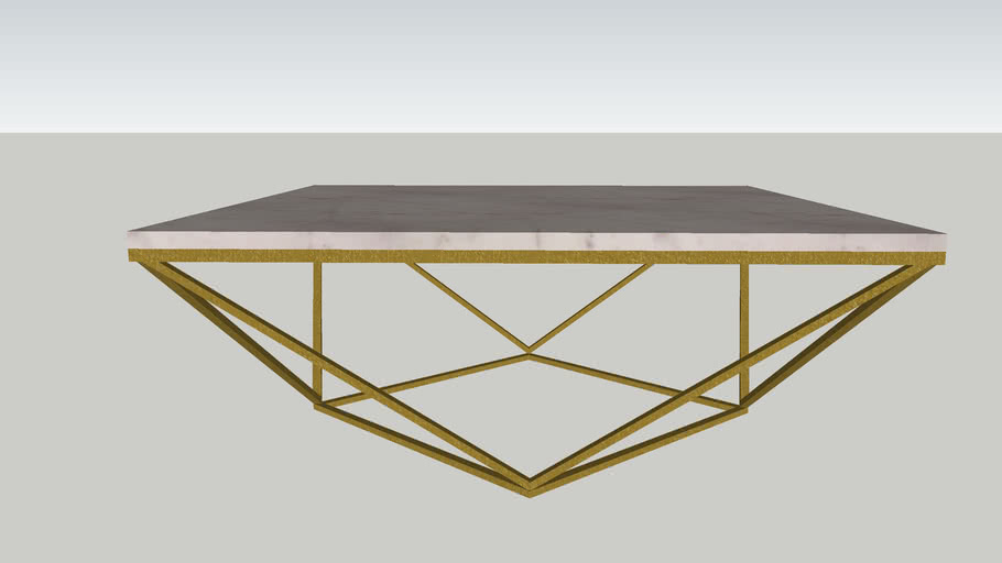 Marble Top And Gold Metal Base, Coffee Table Metal Base Marble Top