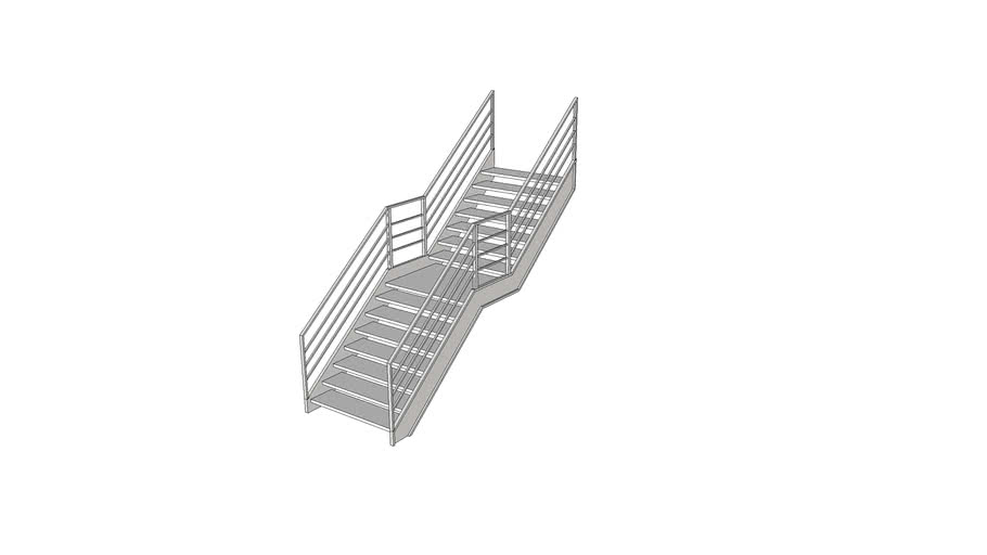 Escada metálica | 3D Warehouse