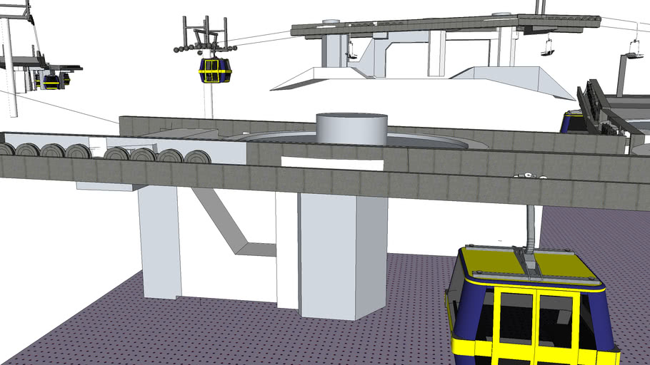 gondola lift 3D Warehouse