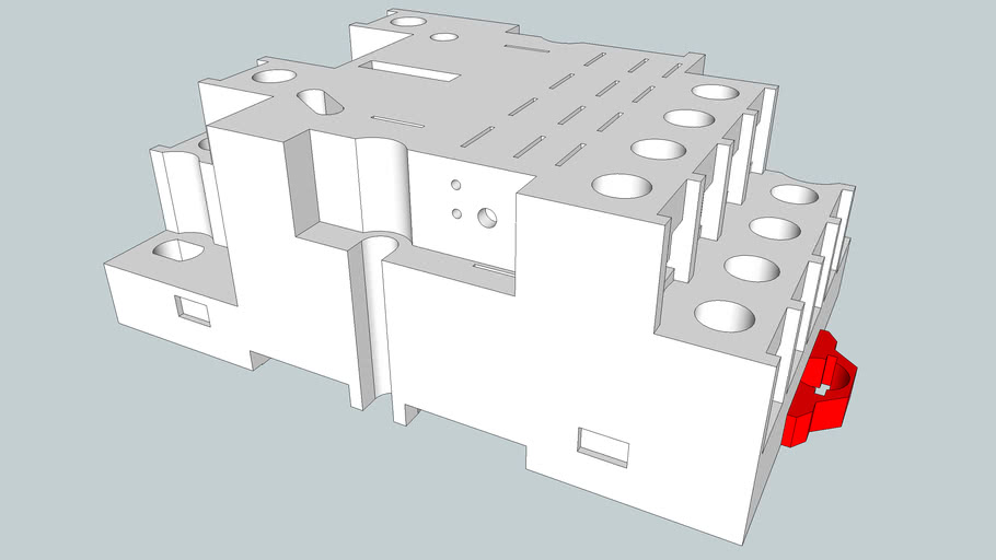 4PDT Ice Cube Relay Base 3D Warehouse