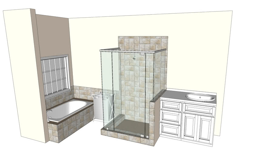 Shower glass | 3D Warehouse