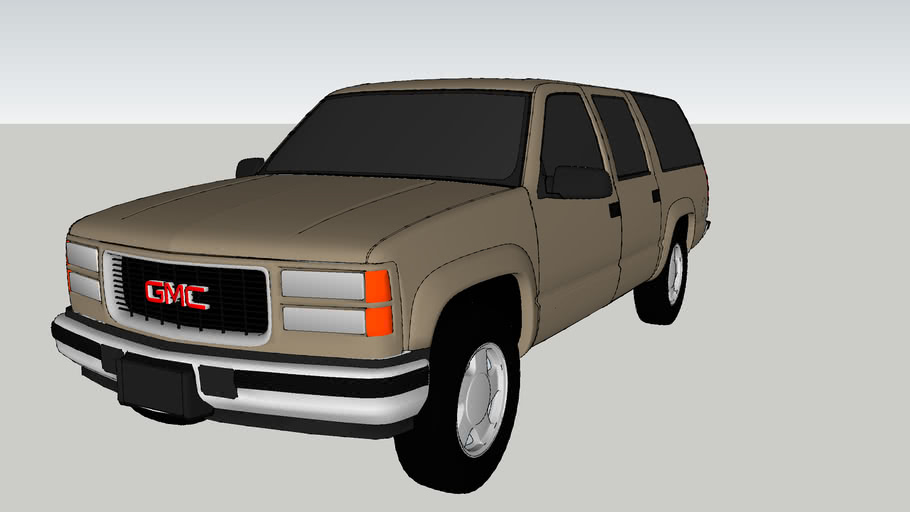 1997 Gmc Suburban 1500 3d Warehouse