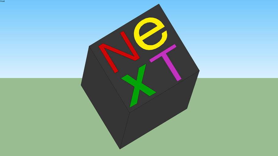 NeXT Computers Inc. LOGO!(Founded by Steve Jobs!!!) 3D Warehouse