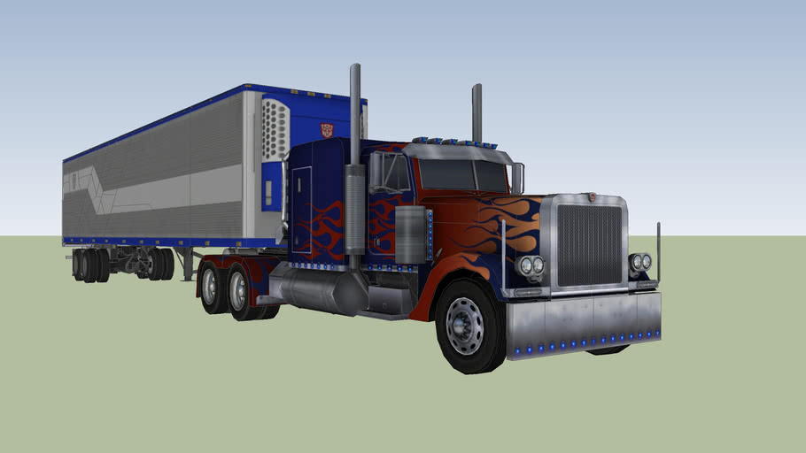 Optimus Prime E O Trailer | 3D Warehouse