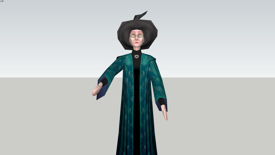 Professor Minerva Mcgonagall 3d Warehouse