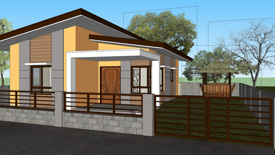 one storey house | 3D Warehouse