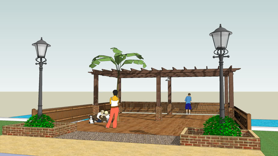 Oasis Circle Patio 3d Warehouse - vrogue.co