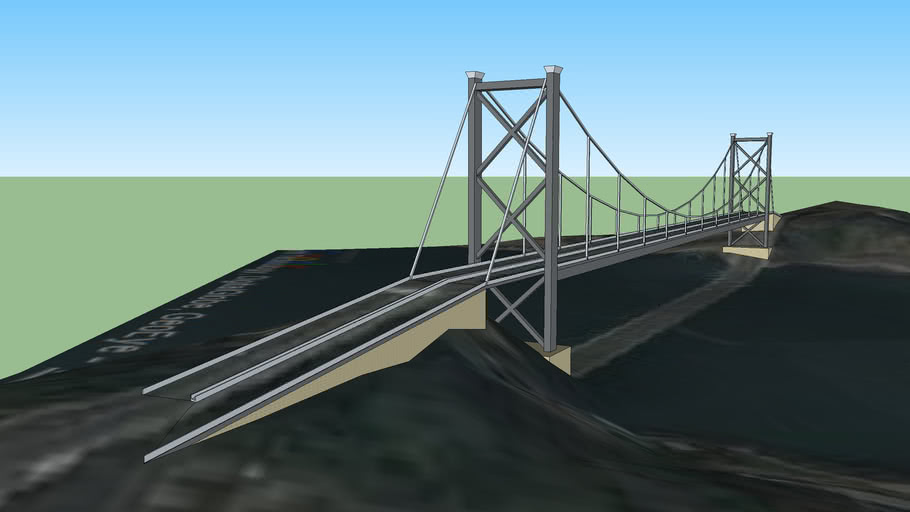 Kanmon Bridge 3d Warehouse