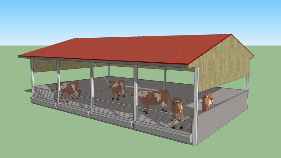 cow shed | 3D Warehouse