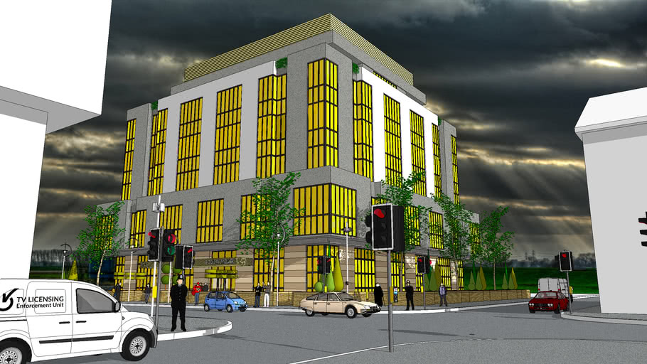 BUILDING SOCIETY HEADQUARTERS REFURBISHMENT 3D Warehouse