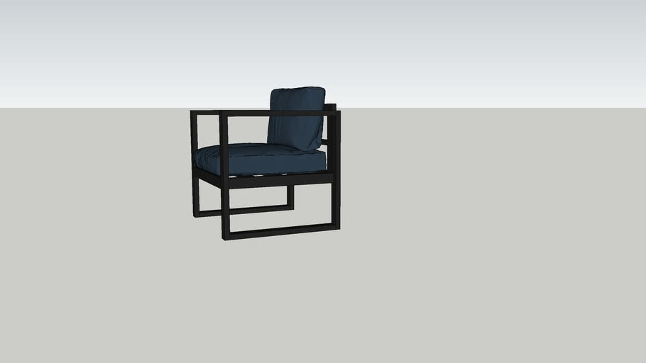 Кресло в стиле лфот