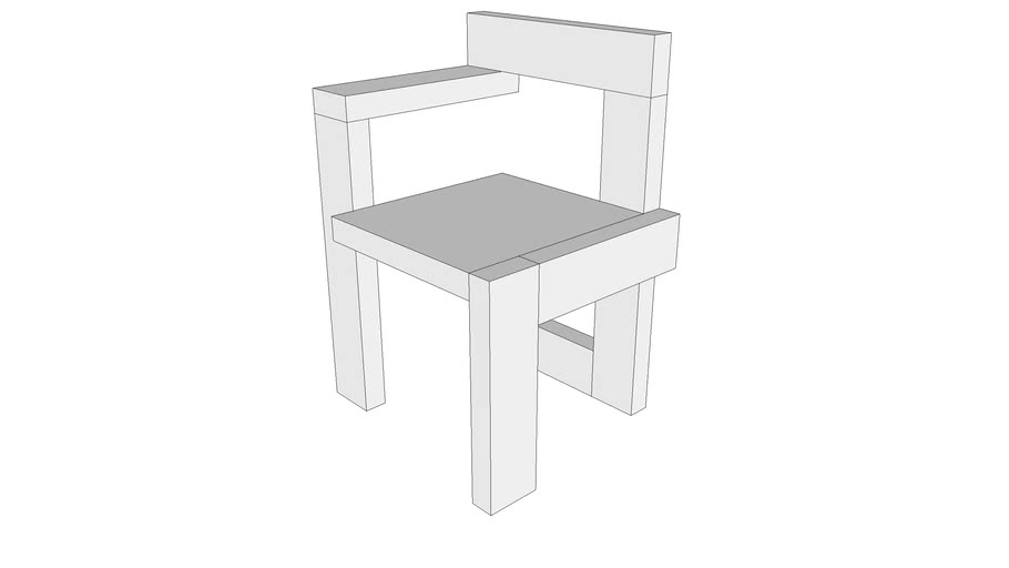 Algebraïsch Ontstaan Zuidwest Steltman Chair | 3D Warehouse