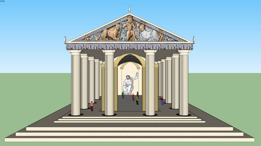 Temple Grec 3d Warehouse