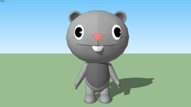 Happy Tree Friends 3D Characters 3D Warehouse