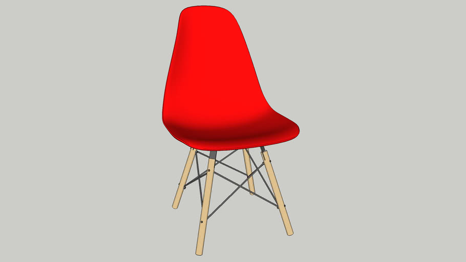 Eames Side Chair textured