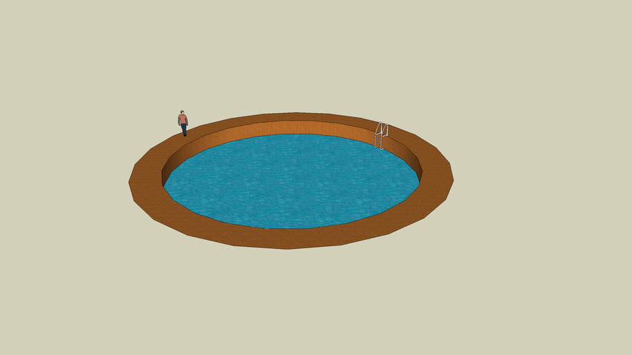 Circle Pool 3D Warehouse