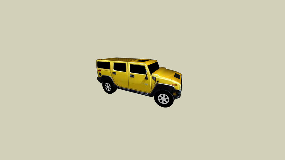 Hummer h2 3d