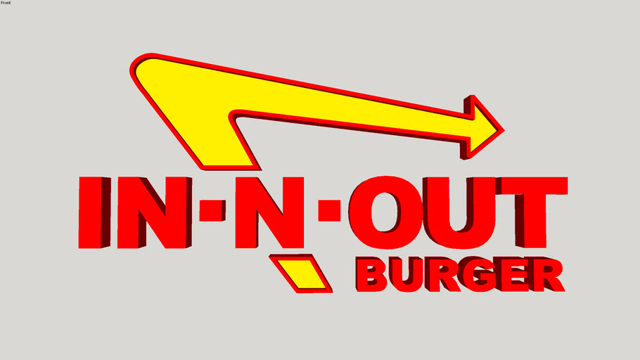 IN-N-OUT BURGER LOGO | 3D Warehouse