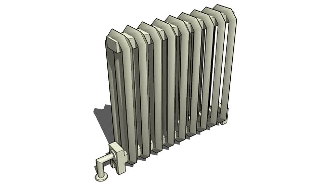 Радиаторы отопления sketchup
