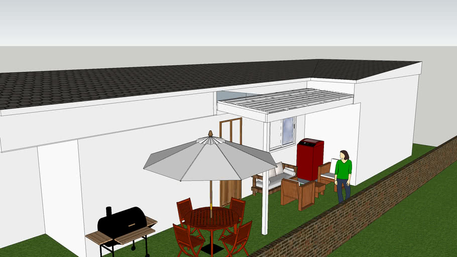 Ampliacion de terraza 3D Warehouse