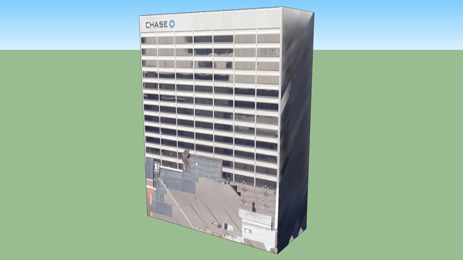 Chase Bank Building in Spokane, WA, USA
