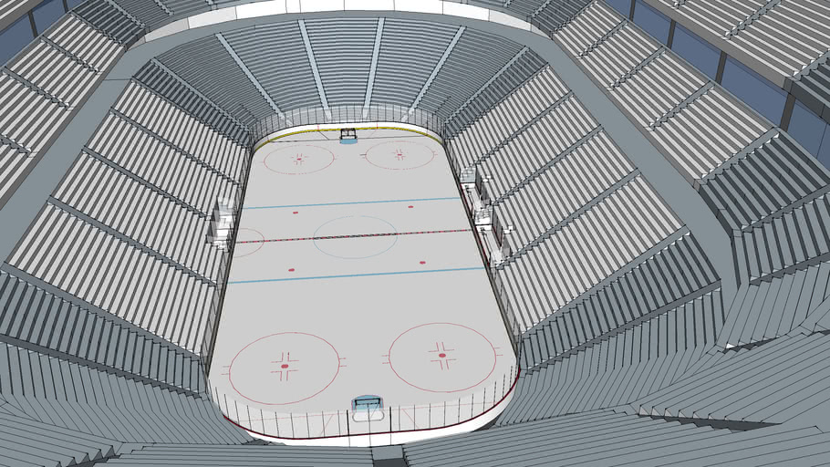 Ice Hockey Rink 3D Warehouse